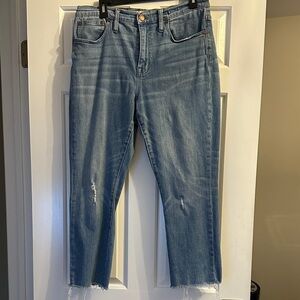 Madewell Light Blue Ankle Jeans